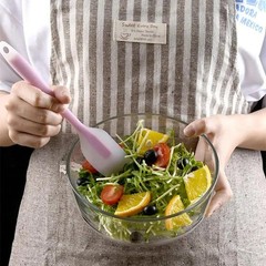Silicone Spatula Heat Resistant Translucent Cooking and Baking Tool