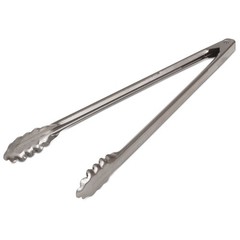4416HDL 16 inch heavy duty stainless steel restaurant tongs with Lock, 1 pack