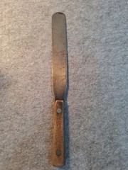 Unbranded Stainless 4″ Spreader Spatula With Wood Handle U.S.A. Possibly Dexter