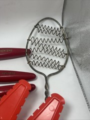 Vintage Red Handled Kitchen Tools And Utensils Lot Of 9