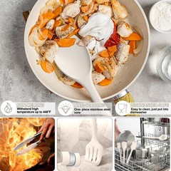 22PCS Silicone Cooking Utensils Set Heat Resistant Kitchen Tools $1.14 / count