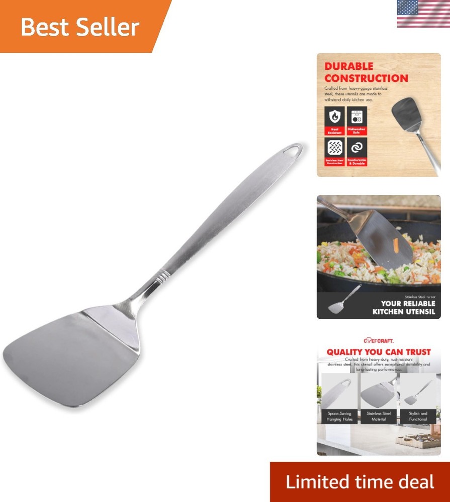 13.5 Inch Dishwasher Safe Turner with Elegant Design – Ideal Kitchen Essential