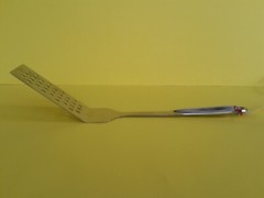 NWT) ALL CLAD Polished Stainless LARGE SLOTTED TURNER Spatula Utensil HEAVY DUTY