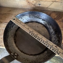 De Buyer Mineral B Carbon Steel 10″ 10.25” Frying Pan 1830 France