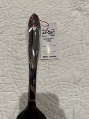 NWT All-Clad Long Slotted Spatula Stainless Steel Polished 15” Turner
