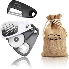 Kitchen Gadgets Set 5 Pieces Stackable Cooking Tools Space Saving Small Kitchen