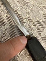 Vintage Unbranded Ekco-like Nylon Spatula Black 12.25”
