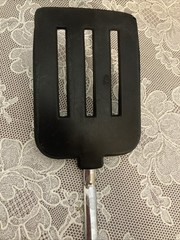 Vintage Unbranded Ekco-like Nylon Spatula Black 12.25”