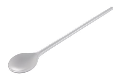 12″ Melamine Round Mixing Spoon, White (3522WH)