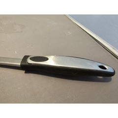 Stainless Steel 13-1/4″ Flipper/Spatula – Silver/Black – China