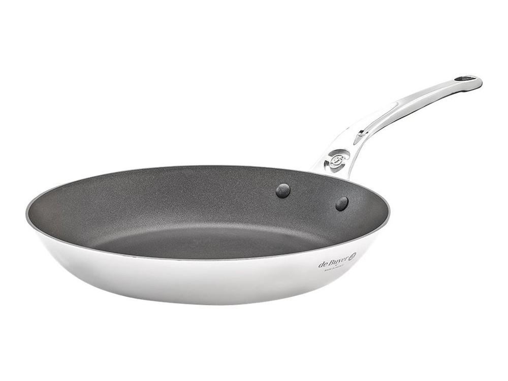De Buyer Affinity Stainless St. Ceramic Frypan Non-stick 24cm Pot DB3718-24