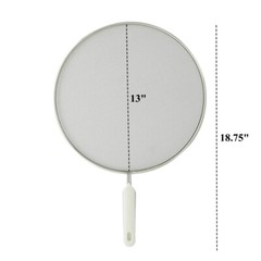 Splatter Screen for Frying Pan Stainless Steel Fine Mesh Grease Splatter Guard