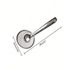 Stainless Steel Oil Filter Spoon with Mesh Wok Clamp for Cooking & Frying