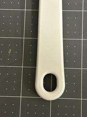 Vintage Tailor Made 2 Slot Spatula Turner Flipper Nylon Plastic White Taylor