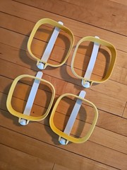 Williams Sonoma non-stick Egg Mold Shaper Frying Pan Griddle Pancakes Lot of 4