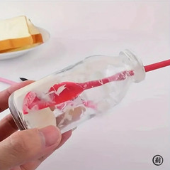 3pcs Mini Silicone Spatula Set Heat Resistant Jar Bottle Kitchen Tools – NEW