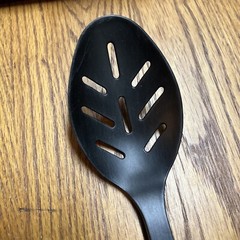 Calphalon 14″ Black Nylon Plastic Cooking Serving Slotted Spoon