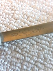 Inox Edelstahl Slotted Spoon 18/10 Stainless 14 Inch Slotted Draining Round