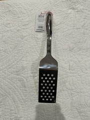NWT All-Clad Long Slotted Spatula Stainless Steel Polished 15” Turner