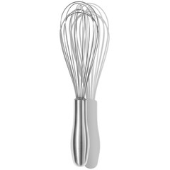 Stainless Steel Whisk 10 Inch Ergonomic Handle Dishwasher Safe Kitchen Tool