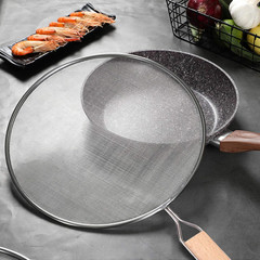 3 Pieces Grease Splatter Screen for Frying Pan, Splatter Guard Mesh Stainless St