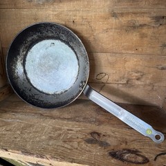De Buyer Mineral B Carbon Steel 10″ 10.25” Frying Pan 1830 France