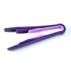 3pcs Plastic Kitchen Tongs Set Non-Slip BBQ Cooking Clips Kitchen Accessories