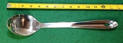 Vintage ALL-Clad Polished Stainless Steel Solid Kitchen Spoon