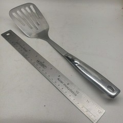 18/8 Stainless Steel • Slotted Turner • Spatula • Made in China