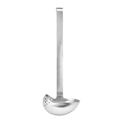 Amco Stainless Steel Straining Ladle – 6.5-ounce Dishwasher Safe