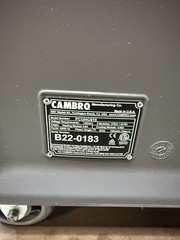 Cambro PCUHC615 Pro Cart Ultra™ 110V Tall, Hot Top/Cold Bottom LOT OF 4 TESTED