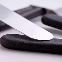 Icing Spatula, Offset Spatula, Stainless Steel with PP Plastic Handle Cake