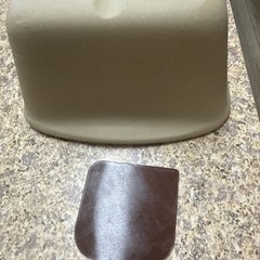 Pampered Chef Stone Loaf Meatloaf/Bread Baking Bread Pan #010802 USA 11”x 6 1/8”
