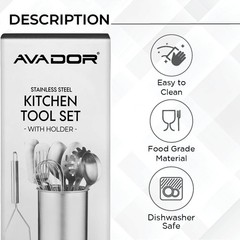 Easy to clean & space-saving, suitable for cooking, baking and food prepping