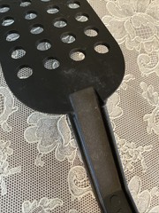 T-Fal Black Nylon Slotted Holes Spatula Plastic Lightweight Flipper Canada
