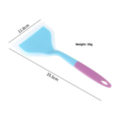 Non-Stick Pan Special Spatula Silica Gel Frying Pan Spatula Wide Surface Silica