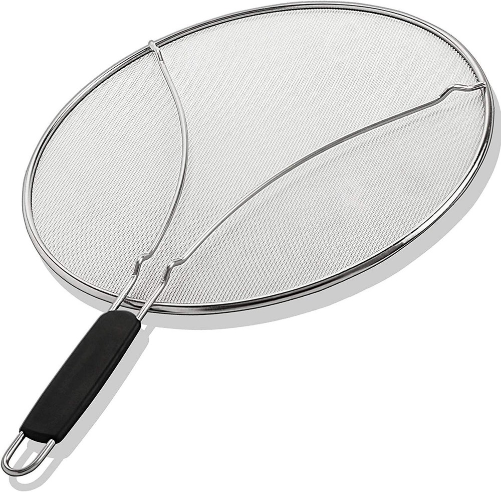 Splatter Screen for Frying Pan 13 Inch Stainless Steel Grease Splatter Guard