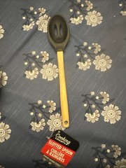 Slotted Silicon Spoon Kitchen Utensil