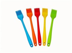 5 Pcs Silicone Basting & Pastry Brushes Set – Oil Brush for BBQ, Kitchen, Party
