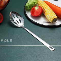 Stainless Steel Slotted and Basting Spoon, Heat Resistant, Non-Stick, Dishwasher