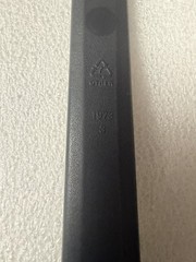 Rubbermaid Black Serving Basting Solid Spoon Nylon Plastic 1973 Vintage USA