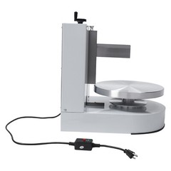 Display Smooth Cream Adjustable 4-12” Birthday Cake Decorating Machine White