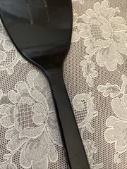 Vintage Unbranded Tailormade-style 2 Slot Spatula Turner Flipper Nylon Plastic