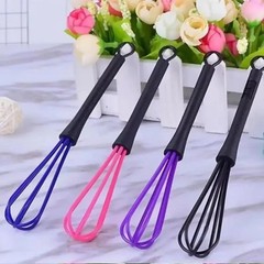 1/5Pc Portable Manual Eggs Beater Kitchen Baking Plastic Mixing Cream