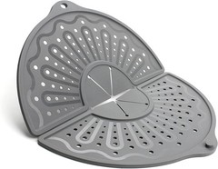 Silicone Splatter Screen For 10 11 and 12 Inch Frying Pan Foldable Splash Guard