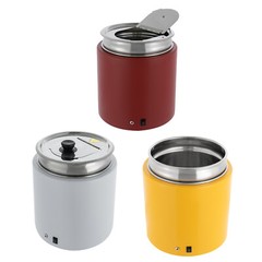 2* Commercial Soup Warmer Pot Electric Soup Kettle with Hinged Lid Food Warmer