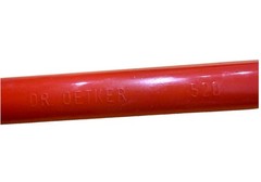 VTG Dr Oetker Melamine Stirring Spoon Spatula 520 Risotto Scraper Red/Orange MCM