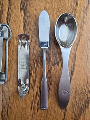 Used Stainless Steel China Set Of 4 Kitchen Utensils