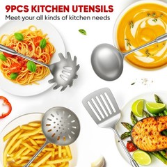 9-Piece Kitchen Accessories Set, Dishwasher Safe[]