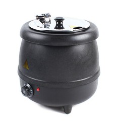 10L Stainless Steel Pot Electric Commercial Soup Kettle Jug Mulled Wine Warmer